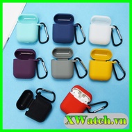 Silicone Case For Air pods Protection, Airpods 2, airpod, airpod 2 Carrying Case With Keychains