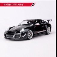Bburago 1:18 Scale Diecast Porsche 911GT3 RS 4.0 Simulation Alloy Car Model High Quality Collectible