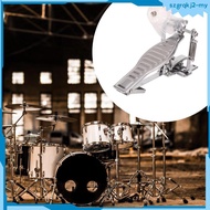 [SzgrqkjefMY] Iron Bass Drum Pedal Adjustable Foot Kick Drum Part for Beginner and Professional Drum