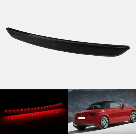 1pc Car Black Smoked Lens High Level Third Rear LED Brake Light OEM8J0945097 For Audi TT 8J MK2 2006