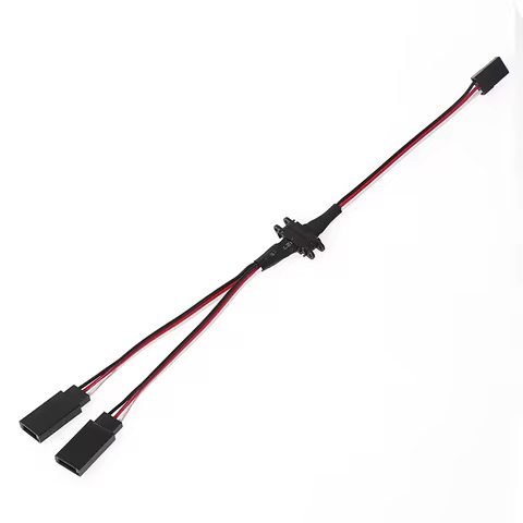 Magnetic JR Extension Cable 1 to 2, Quick Disconnect Connector for RC Car, Drone, Aircraft, Helicopt