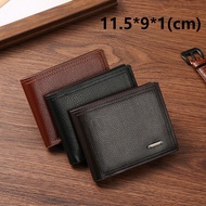 Clemence Wallets PU Leather Men Male Bag Small Multifunctional Money Coin Purses Dollar Large Capaci