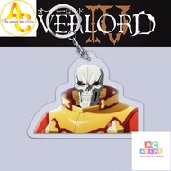 Keychain, Anime Standee Model ​Peripherals Overlord Study and Work Desk Decoration