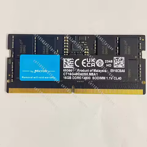 DDR5 8G 16G 32G 4800 5600 Computer Notebook Memory Stick Single Pack