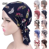 CEASI Turban Hat Fashion Scarf Muslim Cancer Chemo Hat
