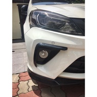 Perodua Myvi 2018 Gen3 air duct Fog Lamp Air Duct Canard Matt black