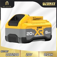 Dewalt DCB2108-B1 20V 8.0 Ah Li-Ion Battery Pack, Power Indicator, 1pc ( DCB2108 )