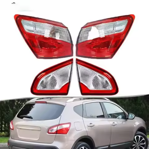 Car Rear Tail Lights Signal Lamp For Nissan Qashqai J10 2008-2015 EU Version 26550-BR00A,26559-BR01A