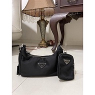 PRADA NYLON BAG VINTAGE BLACK