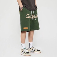 กางเกงขาสั้นผู้ชาย tide brand ins street hip-hop พิมพ์สามมิติ hiphop หลวม กีฬาบาสเกตบอล กางเกงห้าจุด
