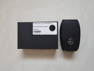 ปลอกกุญแจ (เคสกุญแจ) Mercedes-Benz C-classE-classS-classG-class ปี2018-2020 ใส่ได้ทุกรุ่น หนังสีดำ ข