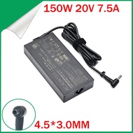 A18-150P1A ADP200075M Laptop Charger 20V 7.5A 150W 4.5x3.0mm AC Adapter PowerFor Asus X571 X751G X57