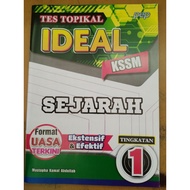 TES TOPIKAL IDEAL KSSM SEJARAH TINGKATAN 1