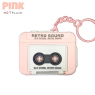 Gantungan Kunci Rekaman Suara Retro/ Mini Voice Recorder Keychain/Gantungan kunci rekam lagu unik |