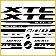 ▤ ▥ ◶ GIANT XTC SLR FRAME DECALS
