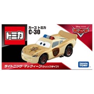 Takara Tomy Tomica Car - C-30 Disney Pixar Cars Lightning McQueen (Sheriff Type) 迪士尼彼思 反斗車王 閃電王麥坤（警車