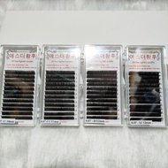 Eyelash extension tray volume 0.07, enough curvature, enough numbers 8-15mm