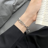 Suitable for Huawei GT4 Strap gt3 Single Row Cuban Chain Watch4Pro Honor Watch GS4 Metal Wristband S