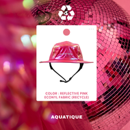 AQUATIQUE - BUCKET - REFLECTIVE PINK - หมวกดำน้ำ หมวกเล่นน้ำ หมวกเซิร์ฟ เดินป่า แคมป์ปิ้ง กันแดด กัน