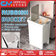 [SG Stock] Large Capacity rubbish bin Trash Can with pedal bin 2 Ways Opening trash bin