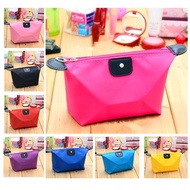 [READY STOCK!] Korean Candy Color Dumpling Type Makeup Bag Cosmetic Travel Pouch Purse Beg Mini Pouch