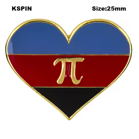 Polyamorous Pride Rainbow Flag Pinback Button Badge Support Gay Lesbian Symbol Pin