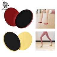 Amuzocity 2 Pieces Exercise Sliders Discs Fitness Sliders Pilates Material PP EVA Portable Suitable 