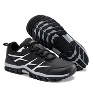 Men's Waterproof Hiking Shoes Men's Waterproof Hiking Shoes Leather Comfortable Lightweight Anti Slip Low Tops Outdoor Walking Work Shoes