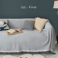 Khăn phủ sofa cao cấp tấm trải ghế sofa cotton dệt 3D phong cách Bắc Âu - GOO Decor