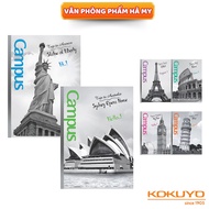 Campus Student Notebook B5 Horizontal Notebook 200 Pages Landscape