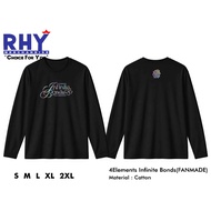 4Elements Infinite Bonds FreenBecky Englot Applemim NamneungNoey Thai LongSleeve Kaos T-Shirt (FANMA