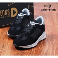 Spider BlackDk by Decks - Black Spider DocksDk - DECKSsepatu anak - DECKS SHOES