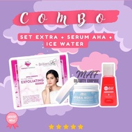 SET EXTRA + AHA SERUM + ICE WATER JSKIN