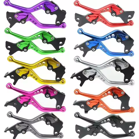 3Hole Short Motorcycle Brake Clutch Levers For Honda Z125 monkey bike 19-21, CB/CBF 190R 18-19, CBR1
