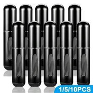 1/5/10pcs, 5ml Perfume Atomizer Empty Bottle, Portable Refillable Perfume Sprayer Bottle, Mini Perfu