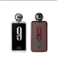AUTHONTIC 9PM REBEL AND 9PM BLACK BY AFNAN PERFUME EDP 100ML FOR UNISEX