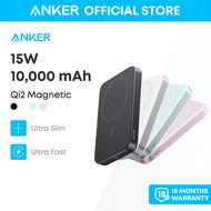 Anker MagGo Qi2 10,000mAh Power Bank Ultra-Slim Magnetic Battery Pack 15W Ultra-Fast Portable Charge