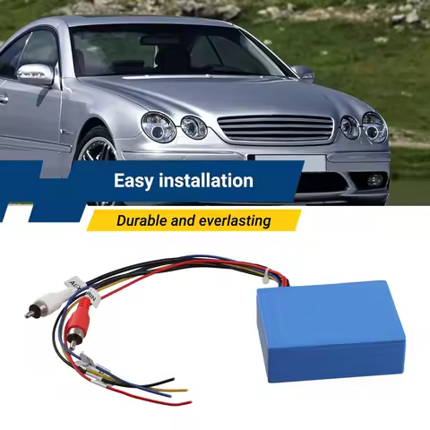 Car D2B Digital Data Fiber Optic Decoder Car Radio Adapter For Mercedes Benz ML S/CL SL ECS CLK E Cl