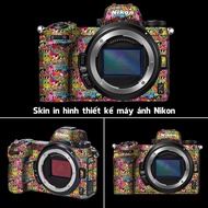 Body Printed Skin Stickers for Nikon Z5,Z6/Z7,Z6II/Z7II,Zf,D610,D750,D850,D3400,D5300,D7200,D810,D80