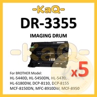5X DR-3355 DR3355 Compatible Bro HL-5440D 5450DN HL-6180DW MFC-8510DN MFC-8910DW HL5440 HL5450DN HL6