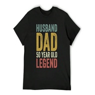 Husband Dad Legend 50th Birthday Gift T-Shirt