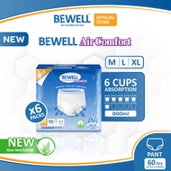 [6 packs] Bewell Aircomfort Adult Diapers Pants M | L | XL – 6 packs