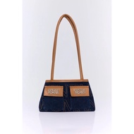 Gentlewoman Indigo Marina Shoulder Bag Blue