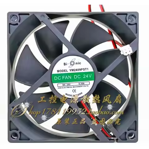 New Fan for Bi-onic YM2409PST1 24V 0.35A Cooling Fan 9CM 9025 90x90x25mm