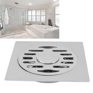 aqxreight 11cm 4 Inch Shower Drain 304 Stainless Steel 3x4 3in Floor for 50MM to 110MM Pipes Bathroo
