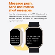 T900 Ultra Smart Watch 2.02 inch Screen Ultra Smartwatch Series 8 Wireless Charger Bluetooth Call Cu