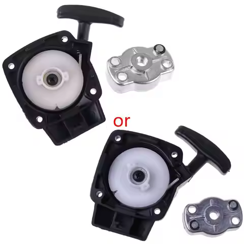 1Set 26CC 1E34F Brush Cutter Grass Hedge Trimmer Starter with Pulley Plate Repla M4YD