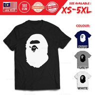 BAPE Fashion A Bathing Ape Street Wear Unisex T-Shirt T Shirt Baju BAPE-0001