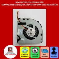 NEW COMPAQ PRESARIO CQ32 G32 DV3-4000 DM4-1000 DM4-1065DX LAPTOP CPU COOLING FAN