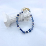 青空 / 藍線石 坦桑石 水晶手鍊